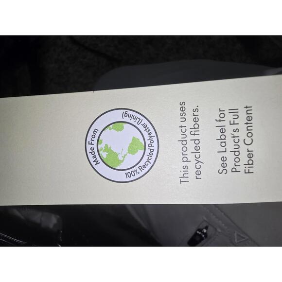 No Boundaries Black Recycled Polyester‎ Shoulder Bag - Picture 3 of 12